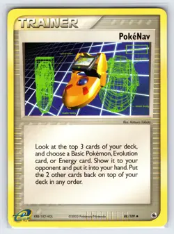 PokeNav 88/109 2003 EX Ruby & Sapphire Pokemon Card Nintendo - Nm/Vlp - Image 1