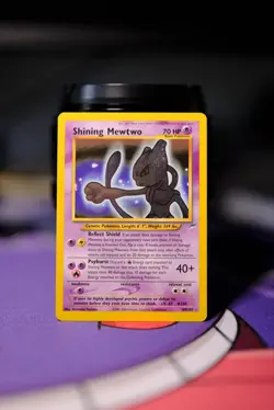 Pokemon TCG Shining Mewtwo Neo Destiny Holo Card 109/105 Unlimited NEAR MINT - Image 1