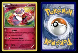 Diancie 71/119 Rare Holo Phantom Forces Pokemon Card - Image 1