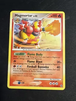 Pokemon Secret Wonders Rare Magmortar #31/132 - Image 1