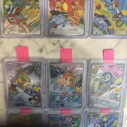 2026 Pokemon First Partner Illustration Collection Series 1 Complete Set of 9 - Image 4