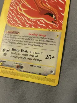 Pokemon TCG Pidgeot 59/165 Expedition Base Set Rare Unlimited - Image 5