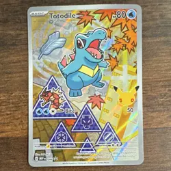 Nintendo Pokemon TCG Totodile 048 McDonald's Collection 2026 Holo Promo 80 HP - Image 1