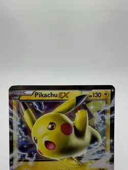 Pikachu EX XY174 Holo XY Promo Pokemon Moderately Played - Image 2