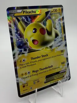 Pikachu EX XY174 Holo XY Promo Pokemon Moderately Played - Image 4