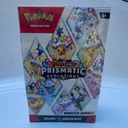 Pokemon TCG Scarlet & Violet—Prismatic Evolutions Booster Bundle 6 Packs - Image 1