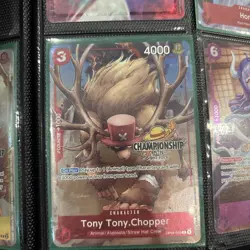 One Piece TCG Tony Tony.Chopper OP04-010 Championship Card - Image 1