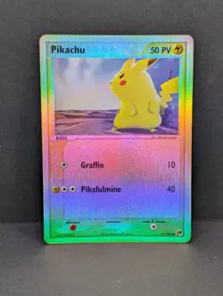 Pikachu 72/100 Sandstorm Reverse Holo Rare Pokemon TCG ITALIAN LP+ - Image 1