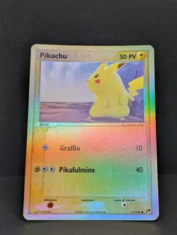 Pikachu 72/100 Sandstorm Reverse Holo Rare Pokemon TCG ITALIAN LP+ - Image 3