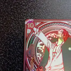 Shanks Silver Background One Piece SR-SPC 3th Anniversary Special Card OP09-004 - Image 2
