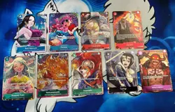 One Piece CCG Lot Of OP01 & OP02 Box Toppers - Boa Hancock & Perona - Image 1