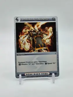 Phobia Tabard 2008 Chaotic CCG #145/222 TRADING CARD GAME (TCG) - Image 1