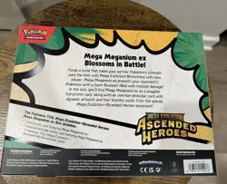 Pokemon TCG Mega Evolution Ascended Heroes Mega Meganium ex Box - FACTORY SEALED - Image 4