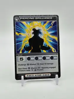Piercing Brilliance 2008 Chaotic TCG #97/222 TRADING CARD GAME (CCG) - Image 1