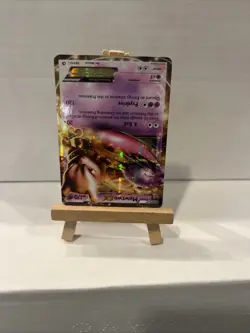 Pokemon Mewtwo EX TCG Holo Ultra Rare Card 54/113 Legendary Treasures 2013 - Image 2