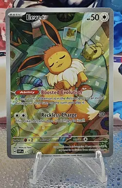 Pokemon TCG Eevee SVP 173 Prismatic Evolutions ETB Black Star Promo Card. - Image 1