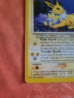 Pokemon TCG Light Jolteon Neo Destiny Card 48/105 Regular - Image 5
