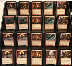 MTG Wolf Tribal (Mono Red Pack Tactics) – 40 Card Deck Pack | Just Add Lands - Image 1