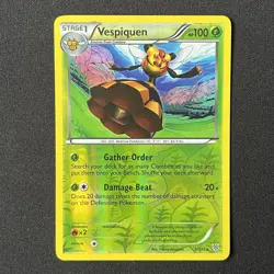 Vespiquen Reverse Holo 5/135 Plasma Storm Pokemon Card - Image 2