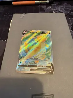 Dragonite V (Full Art) 076/078 Pokemon GO Holo - Image 4