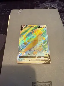 Dragonite V (Full Art) 076/078 Pokemon GO Holo - Image 5