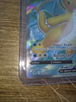 Dragonite V (Full Art) 076/078 Pokemon GO Holo - Image 2