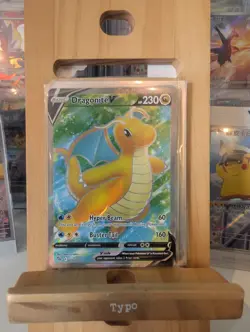 Dragonite V (Full Art) 076/078 Pokemon GO Holo - Image 1