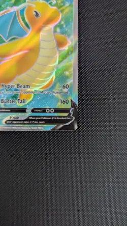 Dragonite V (Full Art) 076/078 Pokemon GO Holo - Image 4