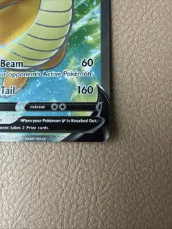Pokemon Dragonite V 076/078 Full Art Pokemon GO Holo - Image 4
