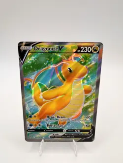 Dragonite V (Full Art) 076/078 Pokemon GO Holo - Image 1