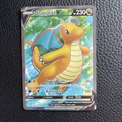 Dragonite V (Full Art) 076/078 Pokemon GO Holo - Image 1