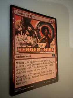 Heroes for Hire Commander: Marvel Super Heroes Foil Mtg M/NM - Image 2