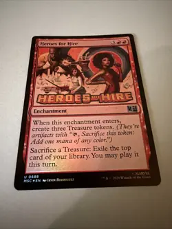 Heroes for Hire Commander: Marvel Super Heroes Foil Mtg M/NM - Image 5