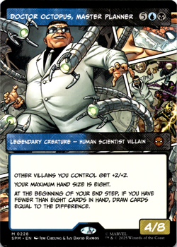 Doctor Octopus, Master Planner Borderless #0228 NM MTG - Image 1