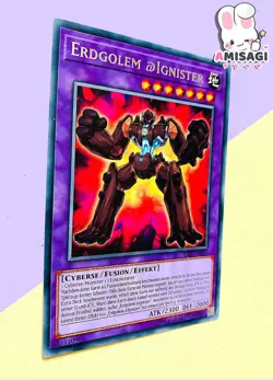 Yu-Gi-Oh! - Karte Erdgolem @Ignister IGAS-DE041 Trading Card TCG Deutsch - Image 2