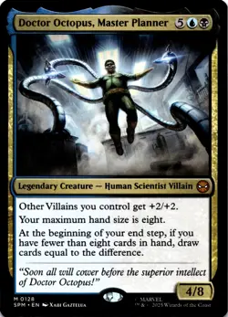 MTG Doctor Octopus, Master Planner NON-FOIL NM 128 Marvel's Spider-Man - Image 1