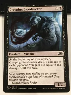 Creeping Bloodsucker - Jumpstart 2022 (J22) MTG: Near Mint, English - Image 1