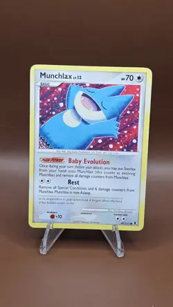 Pokemon Munchlax TCG Card 69/111 Rising Rivals Regular Common MP - Image 1