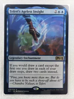 Teferi's Ageless Insight MTG Core Set 2021 NM 76 - Image 1