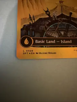 Island (0508) (First-Place Foil) Aetherdrift Foil Mtg M/NM - Image 4