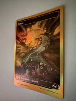 Forest (0511) (First-Place Foil) Aetherdrift Foil Mtg M/NM - Image 3