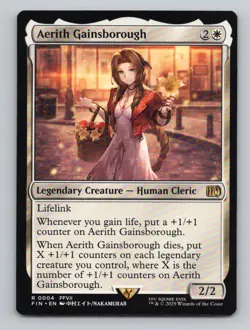 Aerith Gainsborough R FINAL FANTASY 4 NM - Image 1
