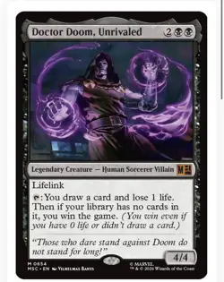 Doctor Doom, Unrivaled [Marvel Super Heroes Commander] Near Mint - Image 1
