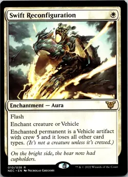 Swift Reconfiguration 10 Commander: Kamigawa: Neon Dynasty MTG NM - Image 1