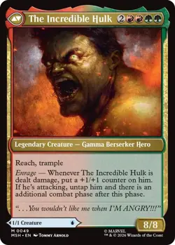 Foil - Bruce Banner - 49 / NM / English MTG - Image 2