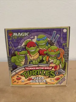Sealed Pizza Bundle Teenage Mutant Ninja Turtles TMT MTG Collector Booster - Image 1