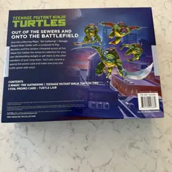 Magic MTG Teenage Mutant Ninja Turtles Universes Beyond 5 Tin Booster Box Bundle - Image 2