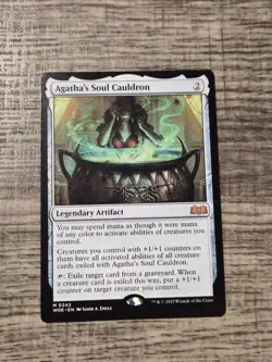 Agatha's Soul Cauldron Wilds of Eldraine Magic the Gathering Nm - Image 1