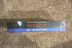 Commander Legends Battle for Baldur's Gate MTG Set Booster Box New Sealed - Image 2