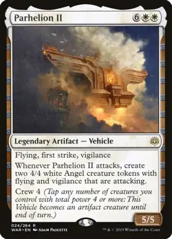 Parhelion II 24 Near Mint Rare War of the Spark Magic: The Gathering - Image 1